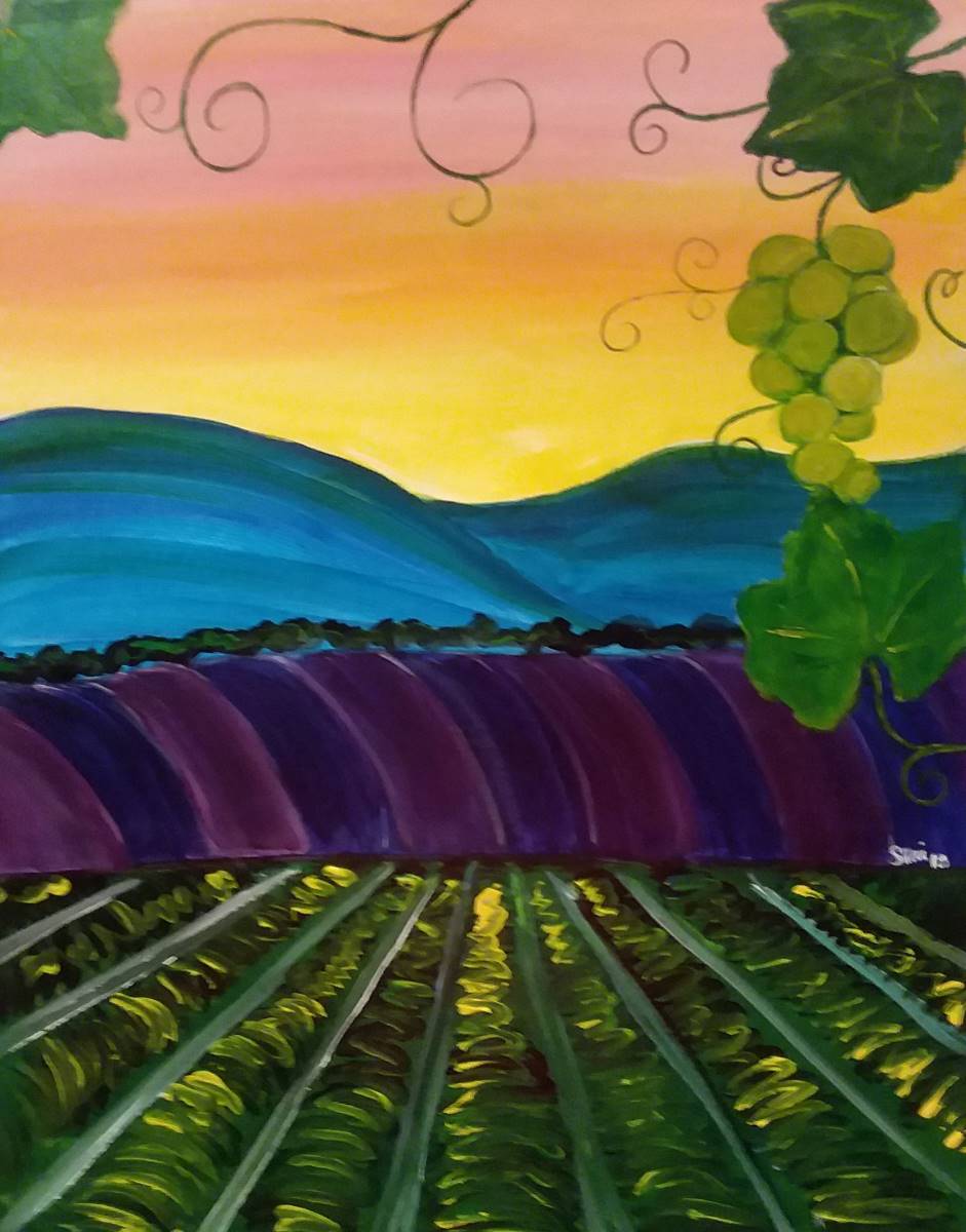 Paint and Sip Breaux Vineyards Top Winery & Tasting Room in Loudoun VA