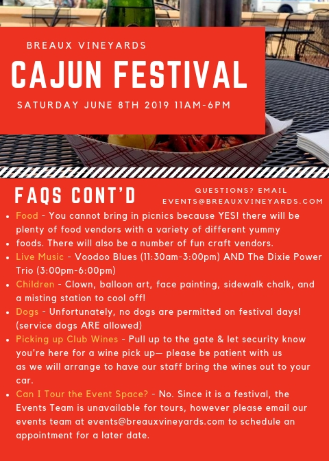 22nd Annual Cajun Festival